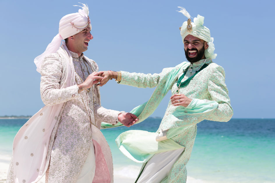 Hindu LGBT Grand Palladium Costa Mujeres Wedding photography