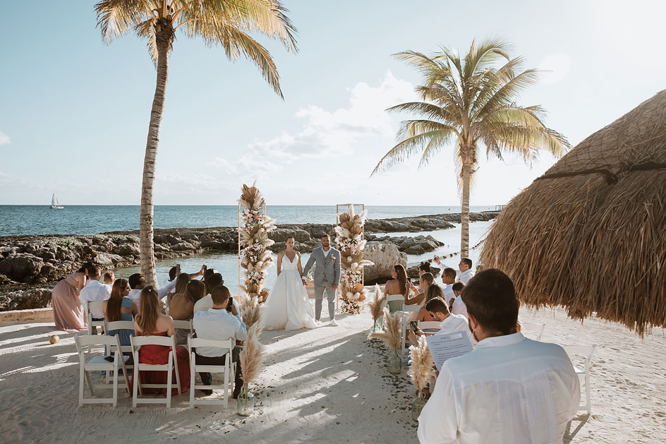 Modern Boho Riviera Maya Wedding