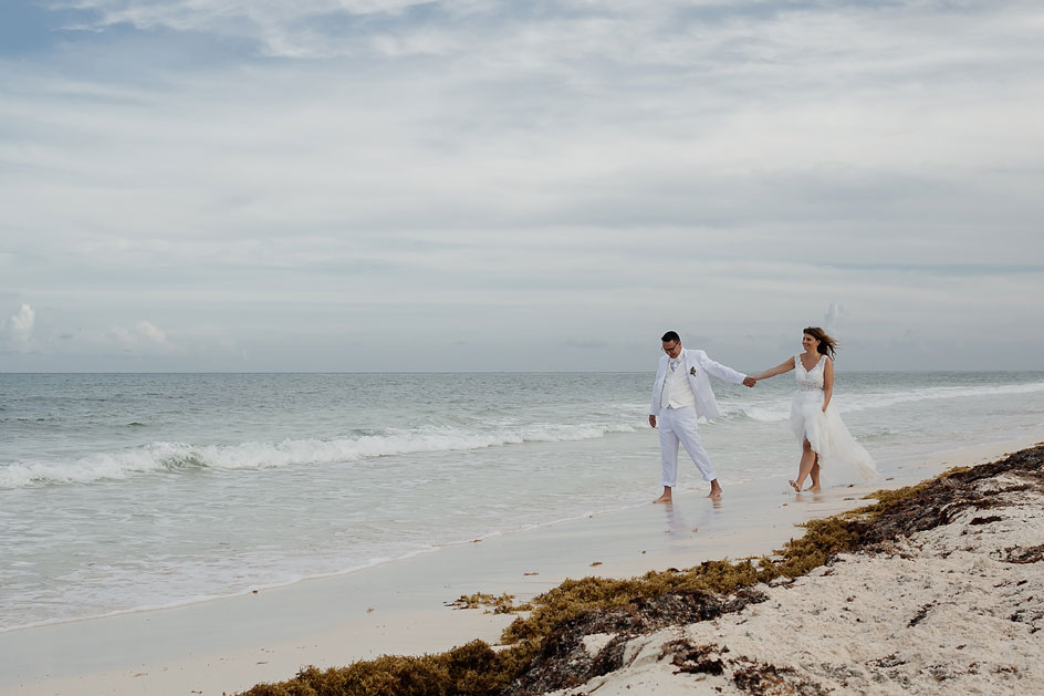 Wedding at The Beach of Playa del Secreto