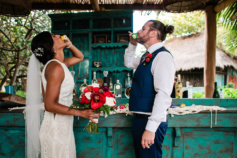 Wedding Photographer BLUE VENADO IN MAYAN RIVIERA MEXICO