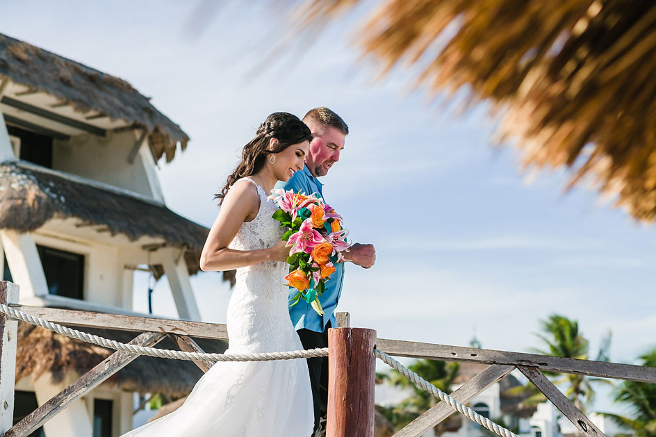 Wedding at Playa el Secreto, Riviera Maya