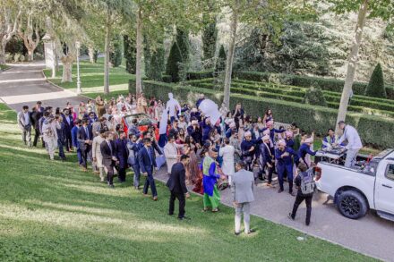 Baraat en Villa Miani